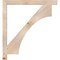 Ekena Millwork Westlake Block Smooth Bracket, Douglas Fir, 3 1/2"W x 44"D x 48"H BKT04X44X48WTL05SDF - alternate 2